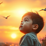 (詩)  祝我的孩子：前程似錦，步步高升！            （作者：海蒂）