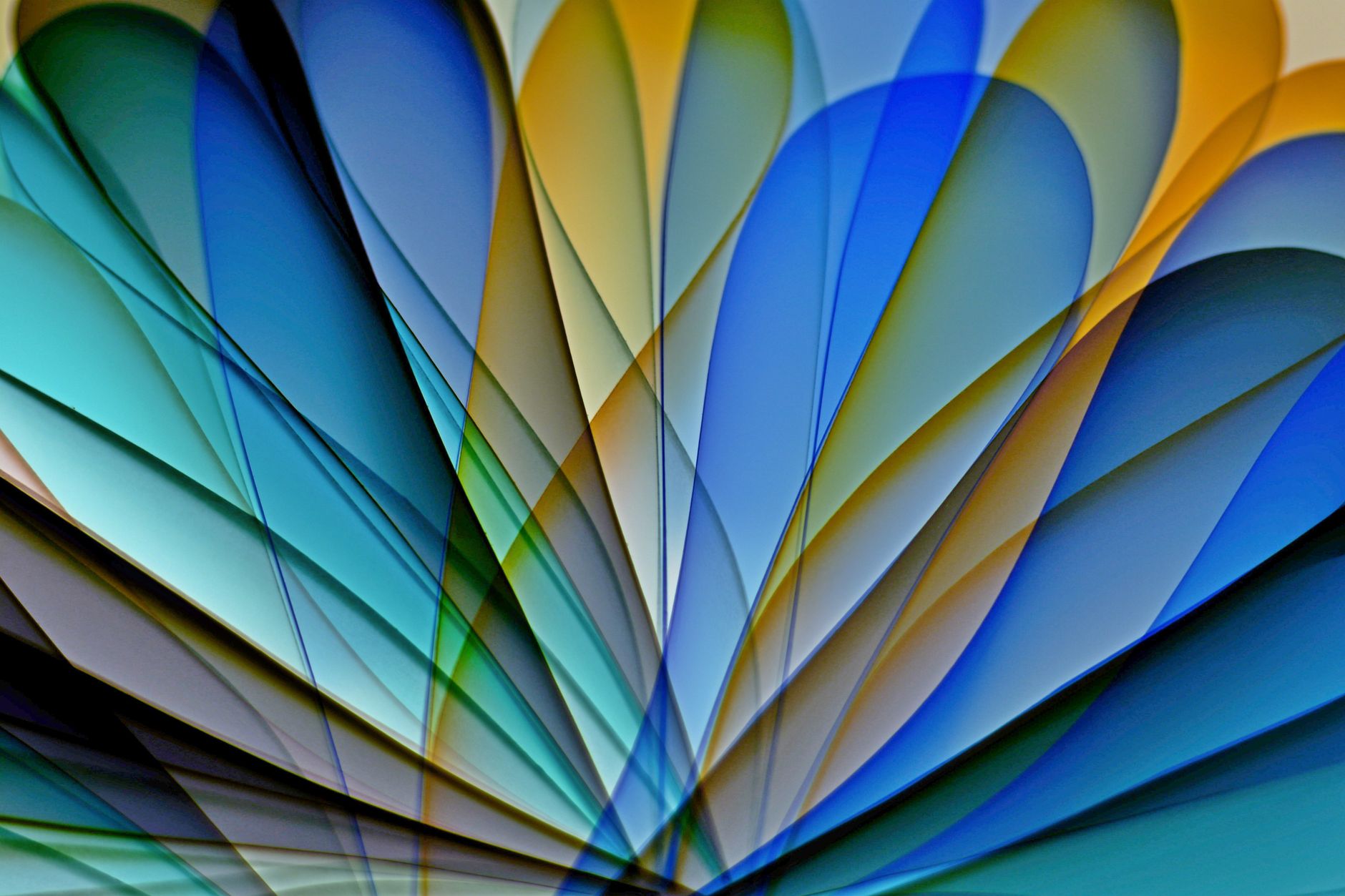 vibrant abstract colorful paper art